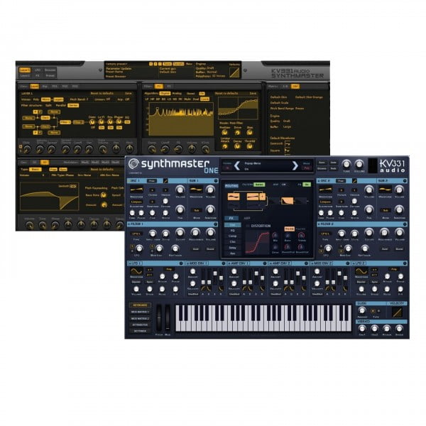 KV331 SynthMaster 2 & SynthMaster One Bundle - PluginsMasters