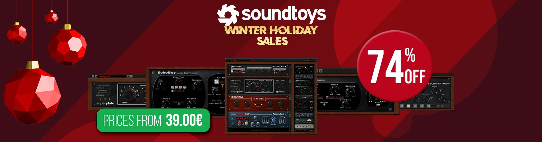 Soundtoys Winter Sales EU